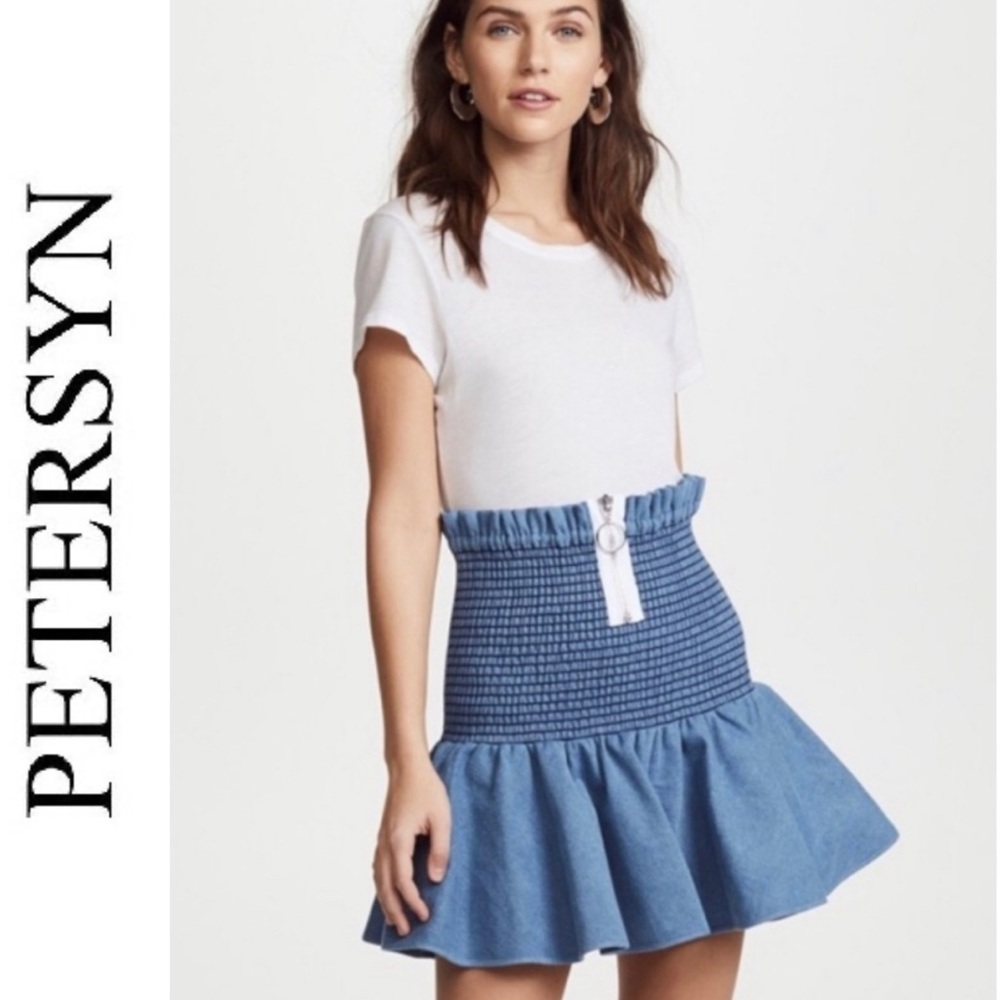 Petersyn River Denim Skirt Small